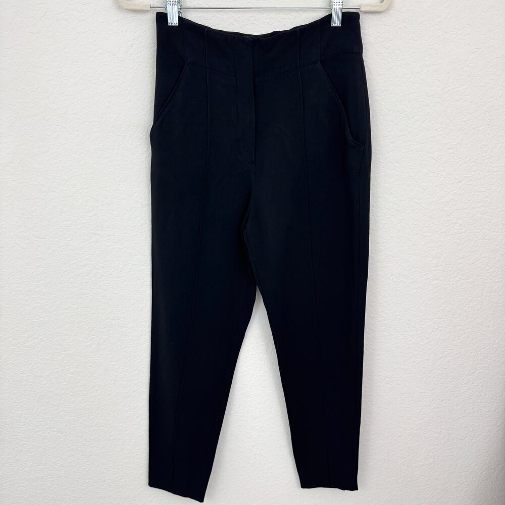 A.L.C. Womens Dress Pants Size 4 Wool Blend Classic Career Black
